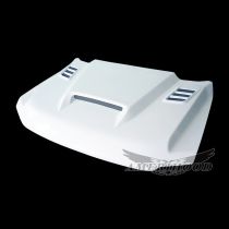 Ford F-350 2023-2026 Type-SSK Style Functional Heat Extraction Ram Air Hood (Vehicle Registration Card Required)