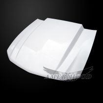 Ford Mustang 2010-2012 3 Inch Cowl Style Functional Heat Extraction Hood