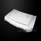 Ford F-150 2009-2014 Type-E Style Functional Ram Air Cooling Hood - Front 1/4 View